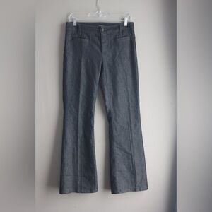 Ann Taylor Womens Sz 0 (meas 30x31) Curvy Fit Jeans Dark Indigo Wash‎ Boot Cut